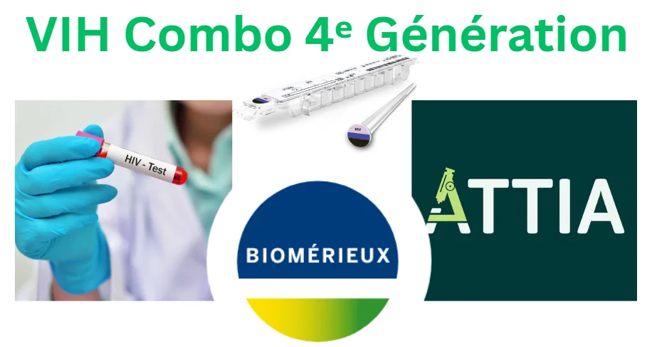 Test VIH Combo 4ème génération disponible au laboratoire ATTIA Alger (Kouba)