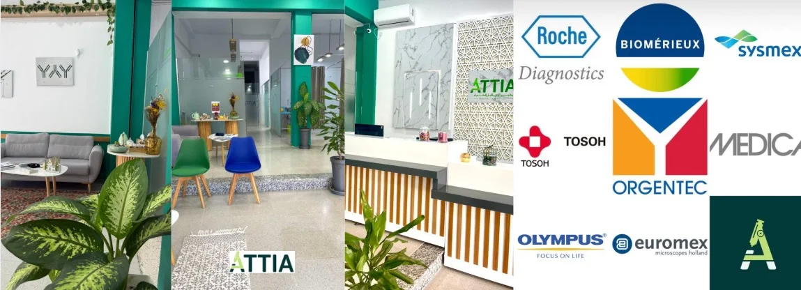 Laboratoire ATTIA et équipements médicaux